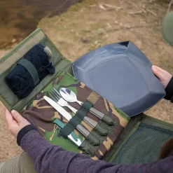 Trakker DPM Etui, Mit 1-Speiseset -Natur Camping Leben ad trakker compact food set dpm lifestyle 4