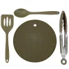 Trakker Armolife Silikon Geräteset -Natur Camping Leben httpswww.anglingdirect.co .ukmediacatalogproducttrtrakker armolife silicone utensil set 1