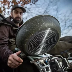 Trakker Armolife Marmor Kochtopf Und Pfanne -Natur Camping Leben trakker armolife marble cookset 7.jpg