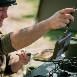 Trakker Armolife Marmor-Sandwichröster -Natur Camping Leben trakker armolife marble sandwich toaster 9