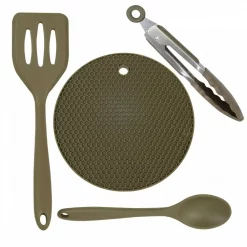 Trakker Armolife Silikon Geräteset -Natur Camping Leben trakker armolife silicone utensil set 6.jpg