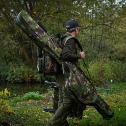 Trakker DPM Rutenfutteral, 3-Ruten -Natur Camping Leben trakker dpm 3 rod padded sleeve 12ft 6