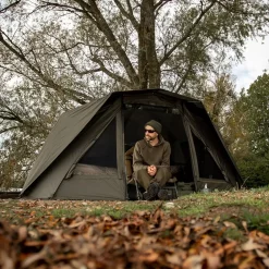 Trakker Tempest 150 Bivvy Aquatexx EV 1.0, Skull Cap Wrap -Natur Camping Leben trakker tempest 150 bivvy aquatexx ev 2.0 skull cap wrap 5