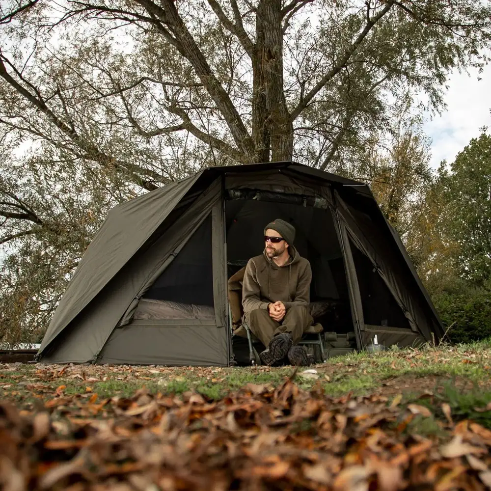 Trakker Tempest 150 Bivvy Aquatexx EV 1.0, Skull Cap Wrap – Bild 3